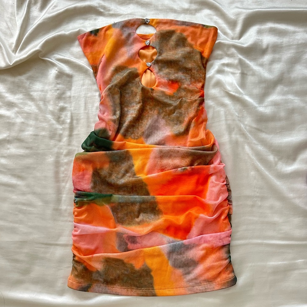 ❌SOLD❌multi-color mini dress